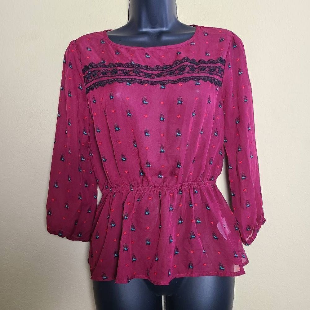 Lily Rose Birdcage Top  